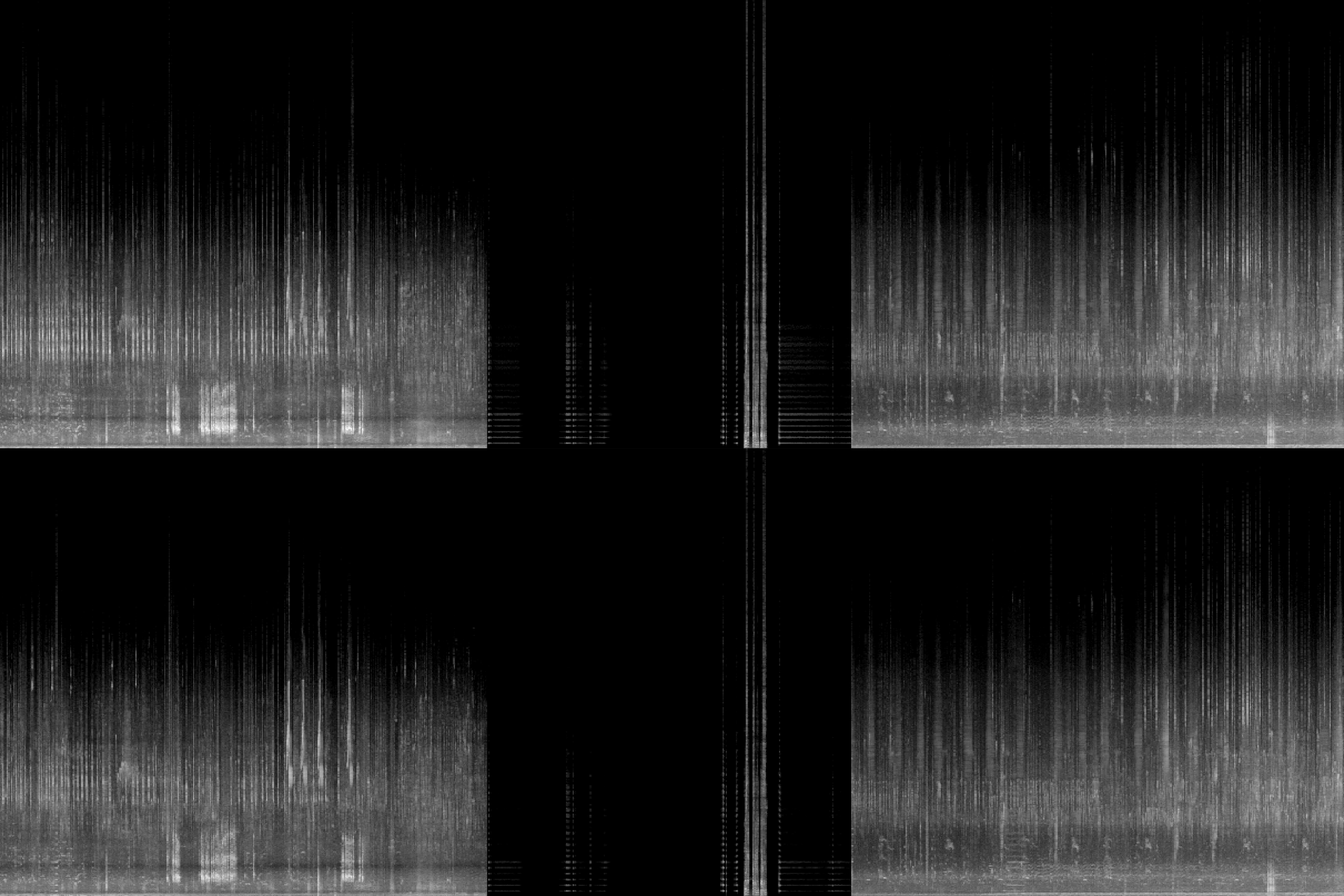 L/R channel spectrograms, 35:04:10 - 41:05:79